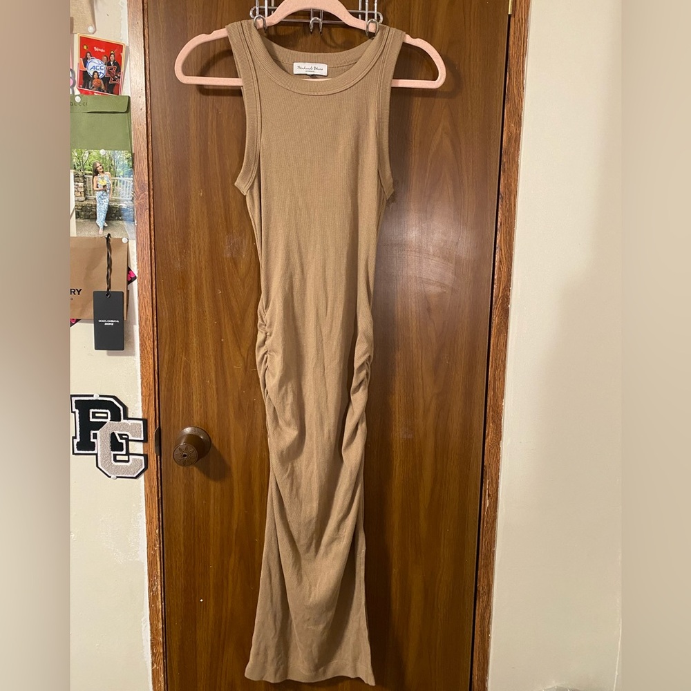 Michael Stars tan maxi dress